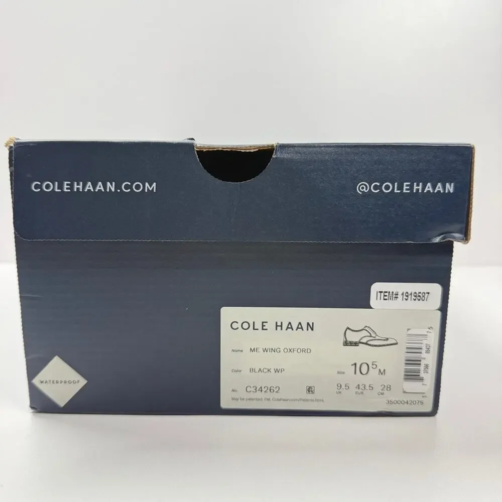 NIB • Cole Haan Modern Essentials Wingtip Oxfords Size: 10.5